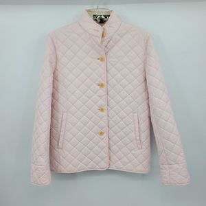 Ralph Lauren Black Label Light Pink Quilted Puffer Jacket